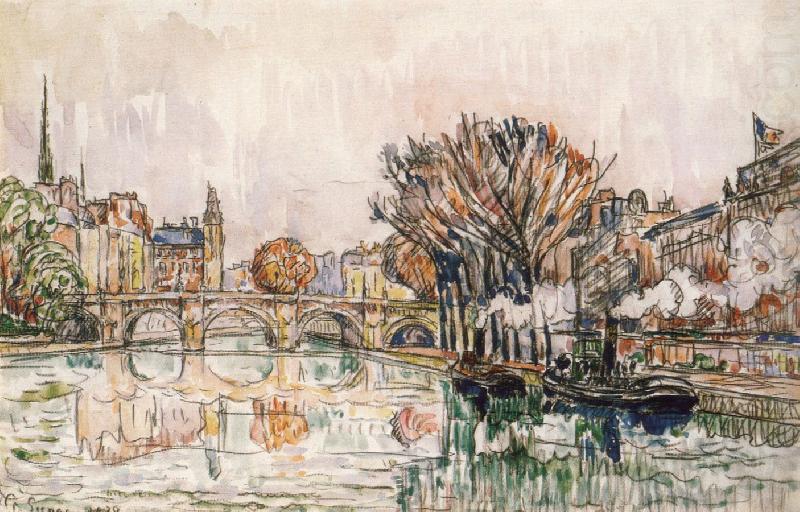 pont neuf, Paul Signac